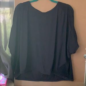 Lululemon dark purple workout top